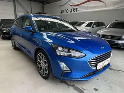 Blau Gebraucht 2020 Ford Focus Titanium Kombi | 16.500 € (Fairer Preis)