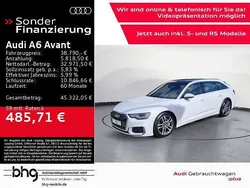 Weiß Gebraucht 2022 Audi A6 Sport Kombi | 38.790 € (Fairer Preis)