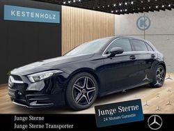 Lack kosmosschwarz Gebraucht 2023 Mercedes A250 AMG Limousine | 31.444 € (Fairer Preis)