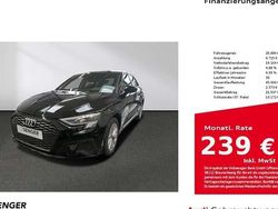 Schwarz Gebraucht 2022 Audi A3 Sportback e-tron Ambiente Limousine | 25.880 € (Fairer Preis)