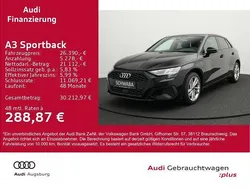 Brillantschwarz Gebraucht 2022 Audi A3 Sportback e-tron Ambiente Limousine | 26.390 € (Guter Preis)