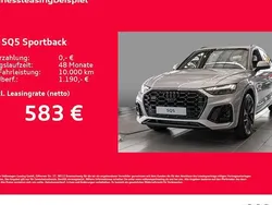 Silber Neu 2025 Audi SQ5 Sportback Ambiente SUV | 87.601 € (Etwas zu teuer)