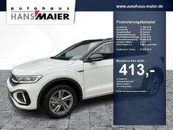 Pure white / schwarz Gebraucht 2025 VW T-Roc R-line SUV | 47.999 €