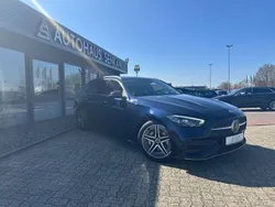 Blau Gebraucht 2022 Mercedes C220 AMG line Kombi | 33.490 € (Guter Preis)