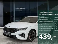 Weiss Neu 2025 Skoda Octavia RS Kombi | 44.990 € (Fairer Preis)