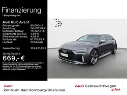 Daytonagrau perleffekt Gebraucht 2023 Audi RS6 Sport Kombi | 99.890 € (Superpreis)