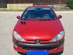 Rot Gebraucht 2002 Peugeot 206 CC Cabrio | 1.999 € (Fairer Preis)