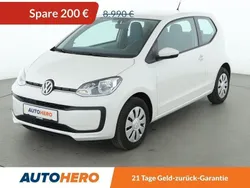 Weiß Gebraucht 2018 VW up! move up! Kleinwagen | 8.790 € (Guter Preis)