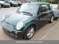 British racing green metallic Gebraucht 2004 Mini Cooper Cabriolet Cabrio | 5.880 € (Teuer)