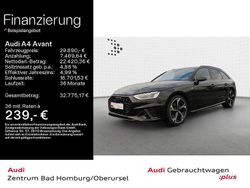 Mythosschwarz metallic Gebraucht 2022 Audi A4 S-Line Kombi | 29.890 € (Fairer Preis)