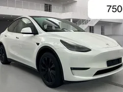 White metallic Gebraucht 2024 Tesla Model Y Long Range SUV | 38.950 € (Guter Preis)