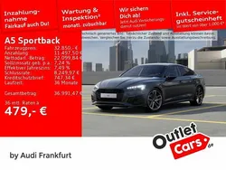 Daytonagrau perleffekt Gebraucht 2022 Audi A5 Sportback S-Line Limousine | 32.850 € (Guter Preis)