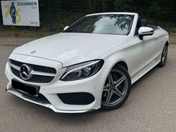 Weiß Gebraucht 2017 Mercedes C180 AMG Cabrio | 24.950 € (Fairer Preis)
