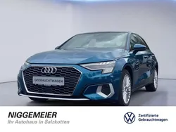 Atollblau metallic Gebraucht 2021 Audi A3 e-tron Advanced Kleinwagen | 24.690 € (Fairer Preis)