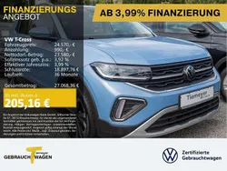 Blau Gebraucht 2024 VW T-Cross Life SUV | 24.570 € (Fairer Preis)