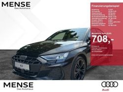Mythosschwarz Gebraucht 2024 Audi A3 S-Line Limousine | 46.985 €