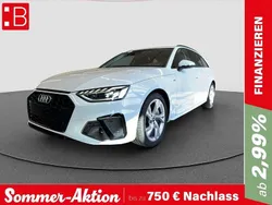 Weiss Gebraucht 2024 Audi A4 S-Line Kombi | 38.250 € (Guter Preis)