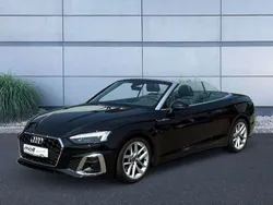 Mythosschwarz metallic/verdeck Gebraucht 2023 Audi A5 Cabriolet S-Line Cabrio | 38.690 € (Superpreis)