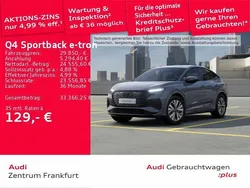 Kieselgrau Gebraucht 2023 Audi Q4 Sportback e-tron Advanced SUV | 29.850 € (Fairer Preis)