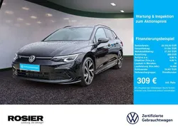 Schwarz / deep black (metallic) Gebraucht 2024 VW Golf VIII R-line Kombi | 28.330 € (Guter Preis)