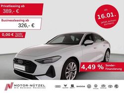Gletscherweiß metallic Gebraucht 2025 Audi A5 Sport Limousine | 43.930 € (Guter Preis)