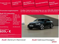0e mythosschwarz metallic (metallic) Gebraucht 2024 Audi S3 Ambiente Limousine | 47.990 € (Fairer Preis)