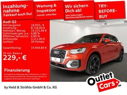 8q korallenorange metallic Gebraucht 2019 Audi Q2 Sport SUV | 18.950 € (Fairer Preis)