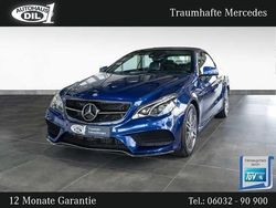 Blau Gebraucht 2016 Mercedes E220 AMG Cabrio | 28.650 € (Teuer)