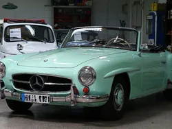Grün Gebraucht 1959 Mercedes 190 Cabrio | 109.000 €