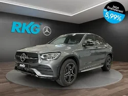 Grau Gebraucht 2021 Mercedes GLC300e AMG Coupé | 50.380 € (Teuer)