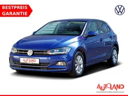 Blau Gebraucht 2018 VW Polo Highline Kleinwagen | 18.950 € (Fairer Preis)