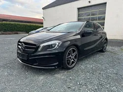 Schwarz Gebraucht 2014 Mercedes A180 AMG line Limousine | 13.490 € (Etwas zu teuer)