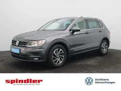 Indiumgrau metallic Gebraucht 2018 VW Tiguan Comfortline SUV | 19.480 € (Fairer Preis)