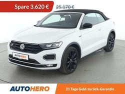 Pure white Gebraucht 2021 VW T-Roc Cabriolet R-line Cabrio | 21.550 € (Guter Preis)