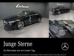 Schwarz kosmosschwarz Gebraucht 2021 Mercedes A200 AMG Limousine | 34.300 € (Teuer)