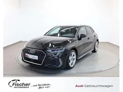 Mythosschwarz metallic Gebraucht 2024 Audi A3 S-Line | 25.380 € (Guter Preis)