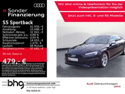 Mythosschwarz metallic Gebraucht 2021 Audi S5 Limousine | 41.950 € (Superpreis)