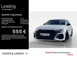 Gletscherweiß metallic Gebraucht 2024 Audi RS3 Sportback Ambiente Kleinwagen | 56.999 € (Fairer Preis)