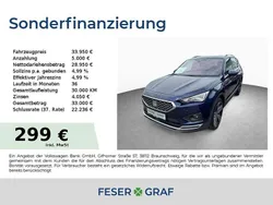 Atlantic blau Gebraucht 2022 Seat Tarraco 4Drive SUV | 33.950 € (Fairer Preis)