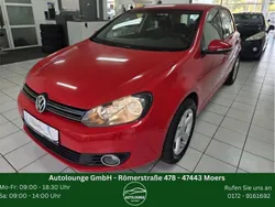 Rot Gebraucht 2010 VW Golf VI Comfortline Limousine | 5.400 € (Guter Preis)
