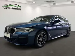 Phytonicblau metallic Gebraucht 2021 BMW 540 M Sport Kombi | 40.990 € (Fairer Preis)