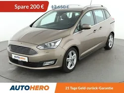 Grau Gebraucht 2018 Ford Grand C-Max Titanium Van / Kleinbus | 17.450 € (Etwas zu teuer)