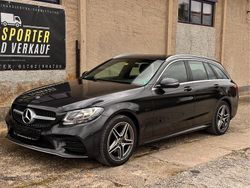 Schwarz Gebraucht 2020 Mercedes C300e AMG line Kombi | 23.900 € (Fairer Preis)