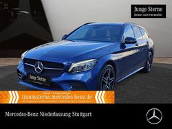 Blau Gebraucht 2020 Mercedes C300e AMG Limousine | 25.890 € (Fairer Preis)