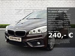 Braun Gebraucht 2016 BMW 220 Advantage Limousine | 16.450 € (Fairer Preis)