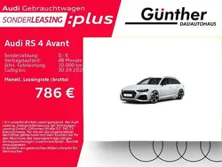 Gletscherweiß metallic Gebraucht 2024 Audi RS4 Ambiente Kombi | 79.489 € (Fairer Preis)