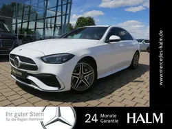 Weiß Gebraucht 2024 Mercedes C300 AMG line Limousine | 50.950 € (Fairer Preis)