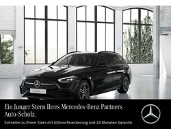Schwarz Gebraucht 2023 Mercedes C180 AMG Kombi | 49.857 €
