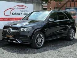 Schwarz Gebraucht 2021 Mercedes GLE350 AMG line SUV | 56.990 € (Guter Preis)