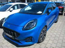 Blau (dynamicblaumetallik) Gebraucht 2020 Ford Puma ST-Line Limousine | 17.741 € (Fairer Preis)